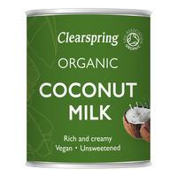 Clearspring Kokosmelk - Ø - 200 ml.
