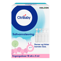 Otribaby Saltvannsløsning - 18x5 ml.