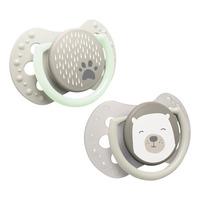 Lovi Buddy Bear Silikonesut 0-6 mdr. - 2 stk.