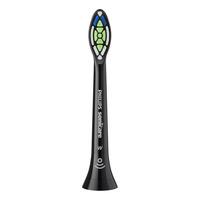 Philips Sonicare Optimal White Børstehoder - Sort - 6 stk.
