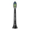 Philips Sonicare Optimal White børstehoder – svart – 6 stk.