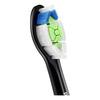 Philips Sonicare Optimal White børstehoder – svart – 3 stk.