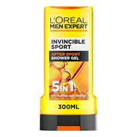 L'Oréal Men Expert Invincible Sport 5-In-1 Shower Gel - 300 ml.
