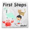 Akuku First Steps Bath Book – Soft Contrast – 1 stk.