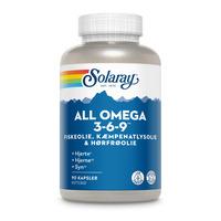 Solaray All Omega 3-6-9 - 90 kaps.
