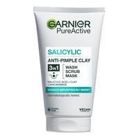 Garnier Skin Active Pure Active 3in1 Clay - 150 ml.