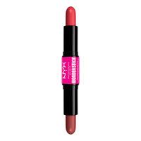 NYX Wonder Stick Dual-Ended Cream Blush Stick - 03 Korall + dyp fersken