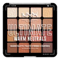 NYX Ultimate Shadow Palette 16-Pan 05W Warm Neutrals - 12,8 g