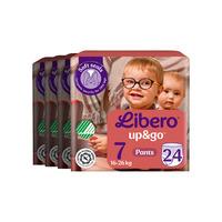 Libero Up&Go 7 Buksebleie - 4 x 24 stk.