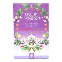 English Tea Shop Movers & Shakers Tea - Øko - 20 teposer
