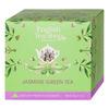 English Tea Shop Jasmin-grønn te – 16 pyramideformede teposer med løse teblader – 16 pyramider