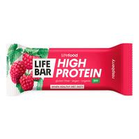 LifeFood Lifebar Protein Raspberry - Øko - 40 g.