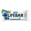 LifeFood Lifebar Blåbær Quinoa RAW – økologisk – 40 g.