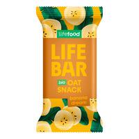 LifeFood Lifebar Havrebar Banana Dream - Øko - 40 g.