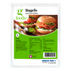 G-Foods bagels med linfrø – 190 g.