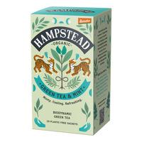 Hampstead Organic Grønn Te & Mynte - Ø - 20 teposer