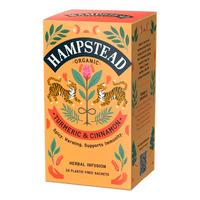 Hampstead Organic Turmeric & Cinnamon Te - Ø - 20 teposer